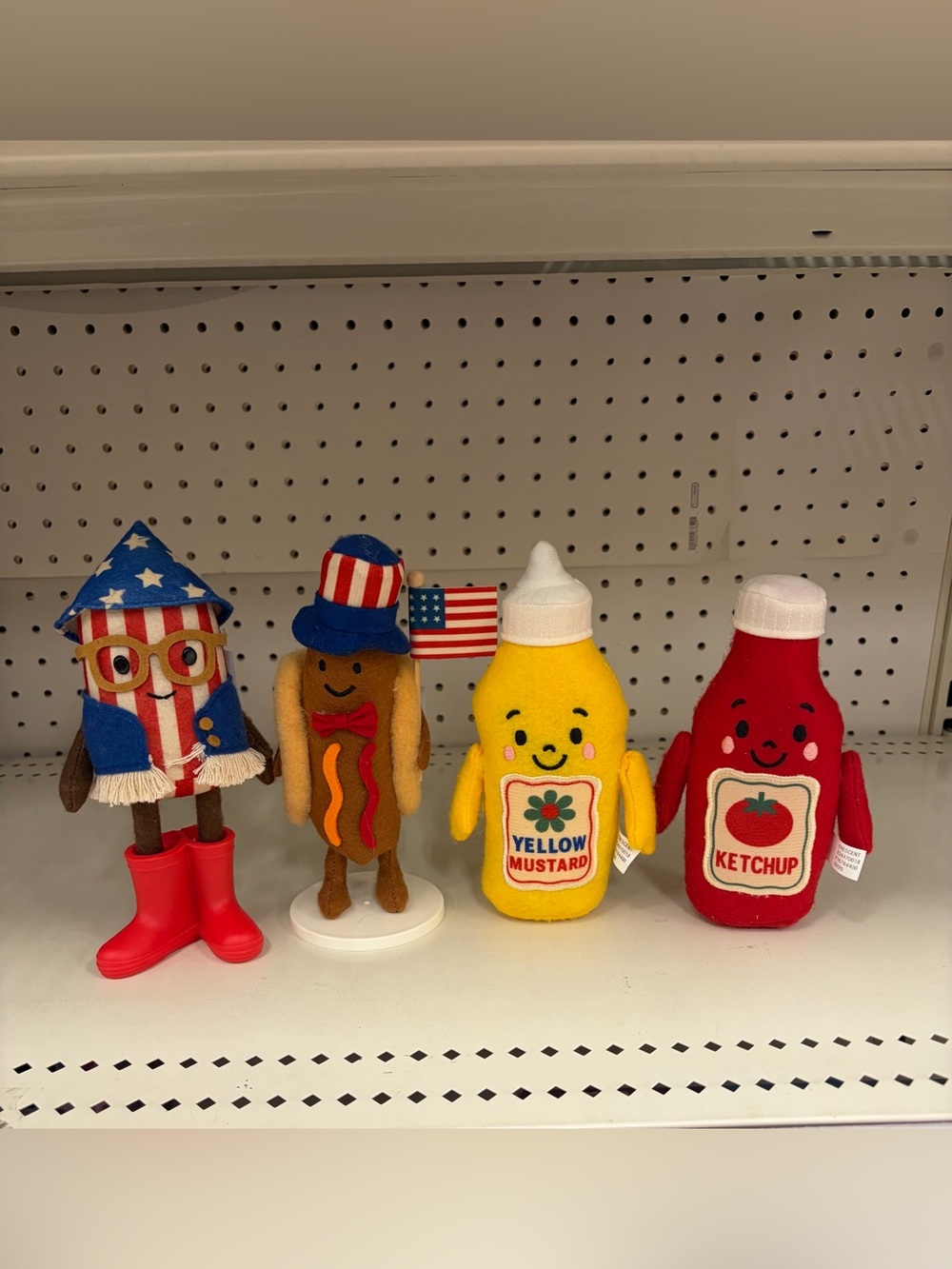 Target Bullseye’s Playground Soft Figurals Ketchup Mustard Hot Dog Summer 2026